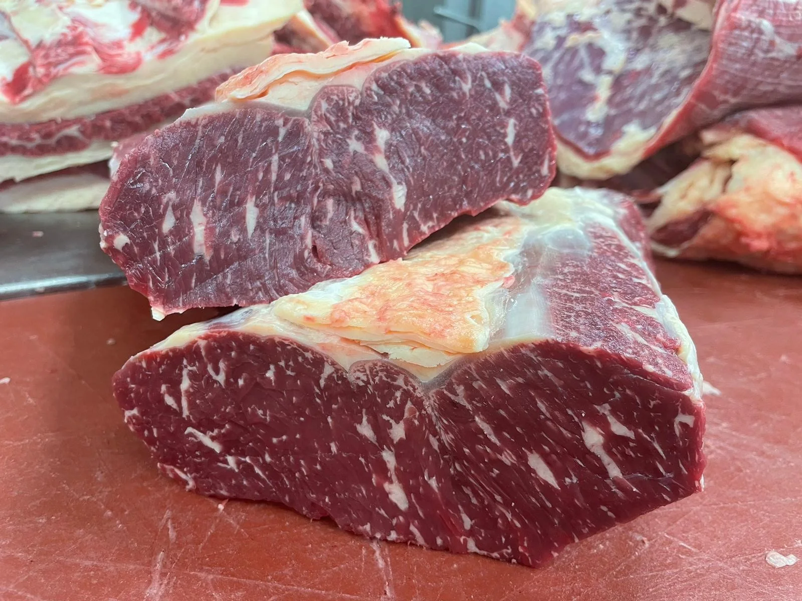 Marmoriertes Rindfleisch aus der Hofmetzgerei